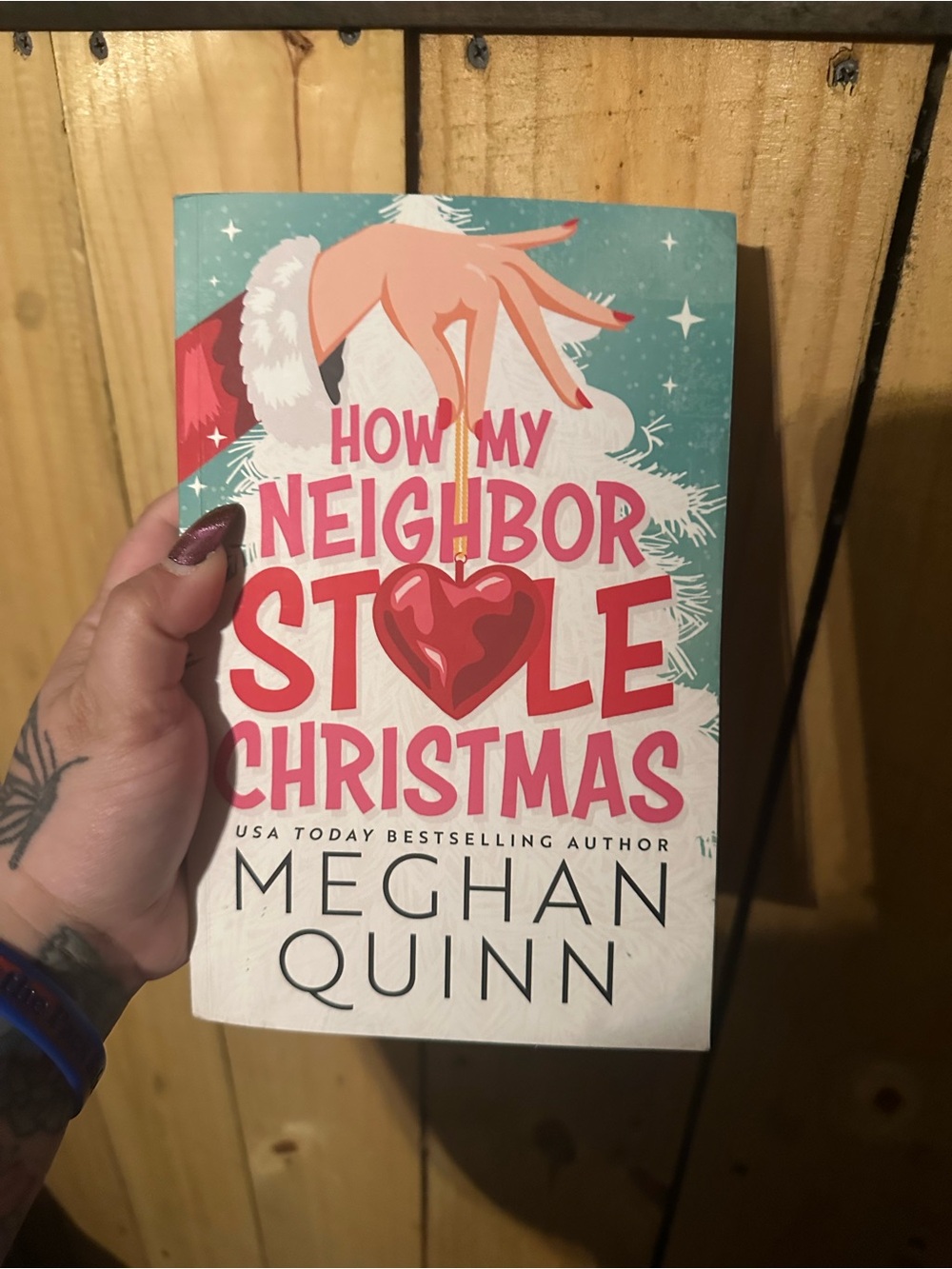 - How My Neighbor Stole Christmas (Pink/Teal Cover)